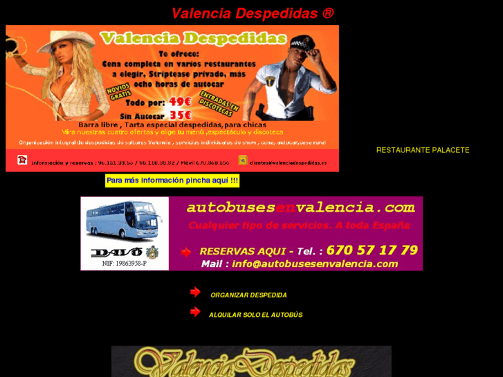 www.despedidasenvalencia.com