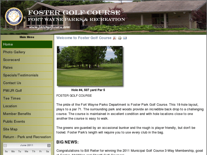 www.fostergolfcourse.com