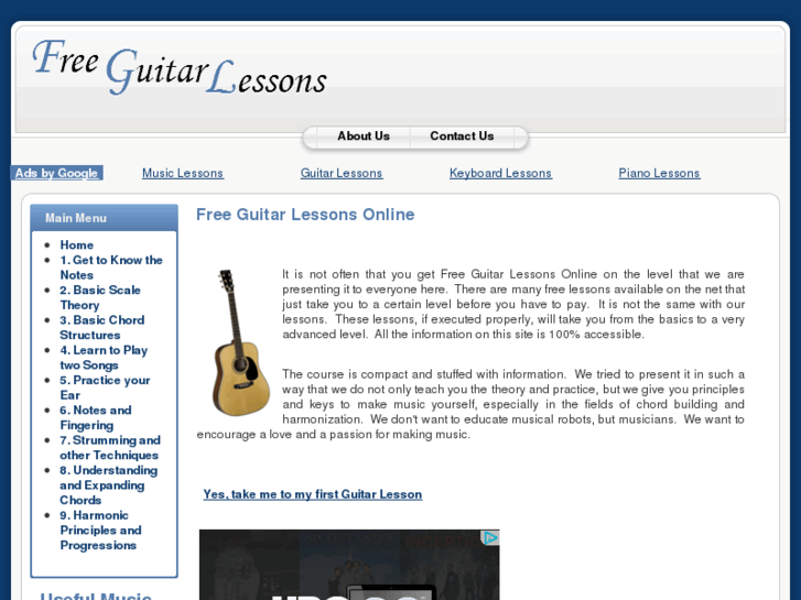 www.freeguitarlessons.co.za