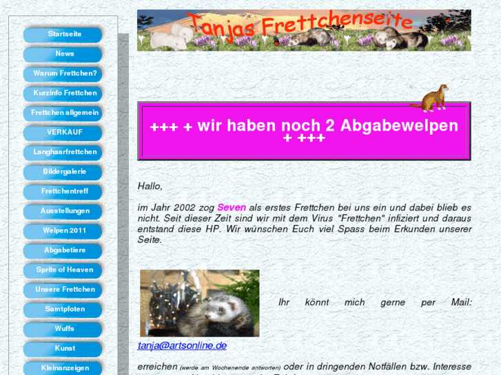 www.frettchenseite.de