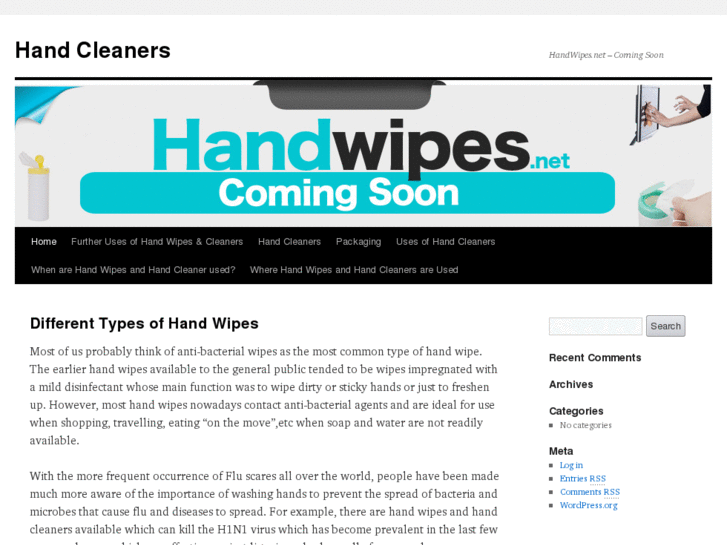 www.handwipes.net