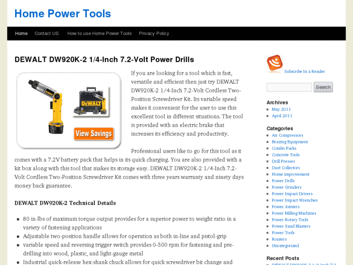 www.home-power-tools.net