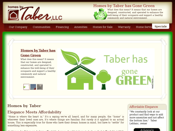 www.homesbytaber.com