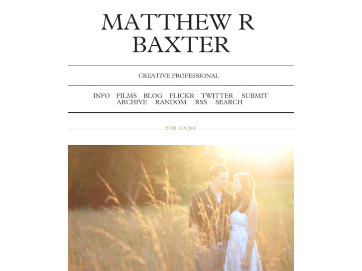 www.matthewrbaxter.com