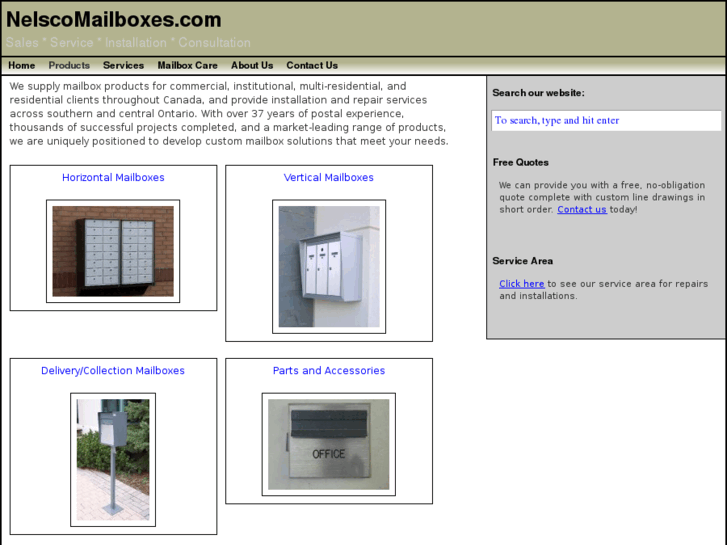 www.nelscomailboxes.com