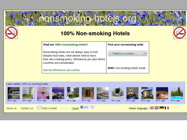 www.nonsmoking-hotels.org