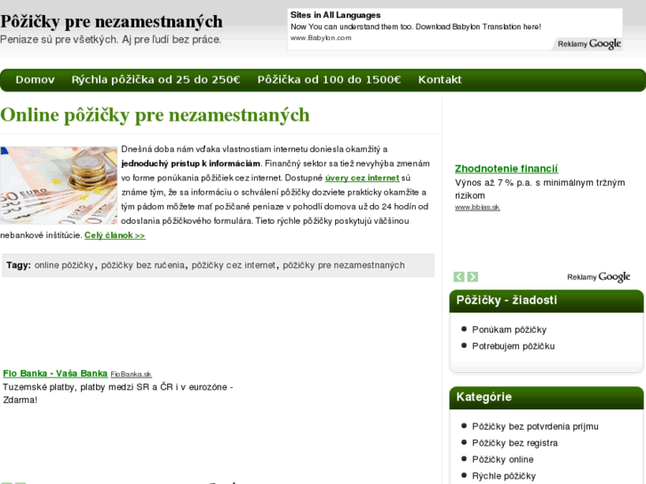 www.pozickyprenezamestnanych.net