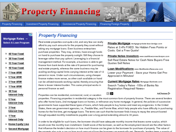 www.propertyfinancingonline.com