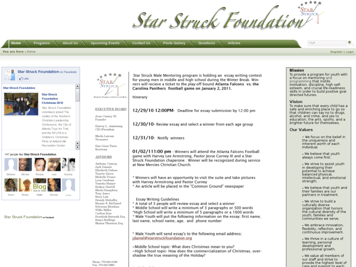 www.starstruckfoundation.org