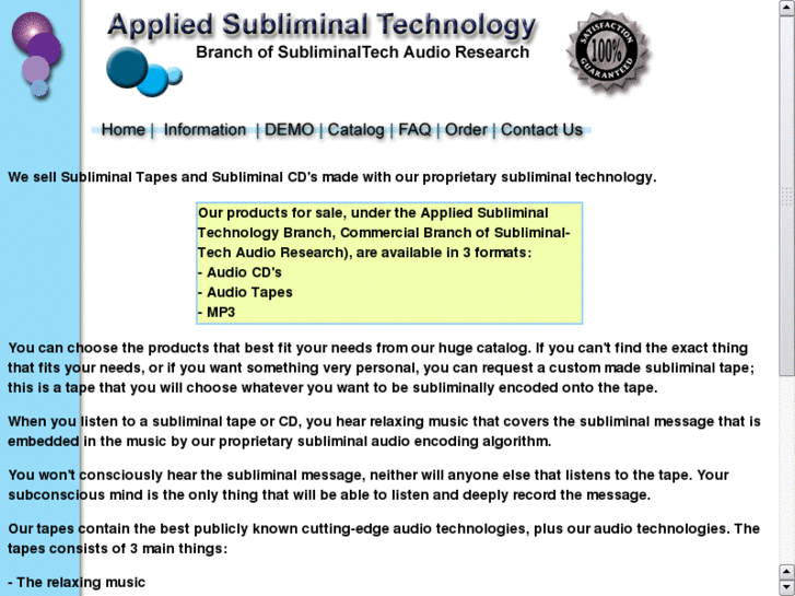 www.subliminaltechnology.com