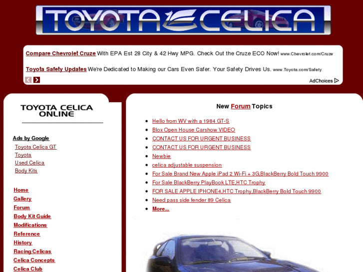 www.toyotacelicaonline.com