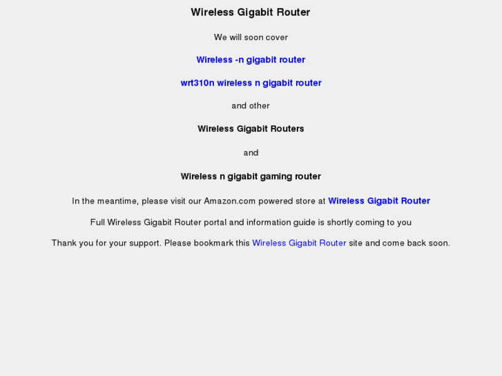 www.wirelessgigabitrouter.com