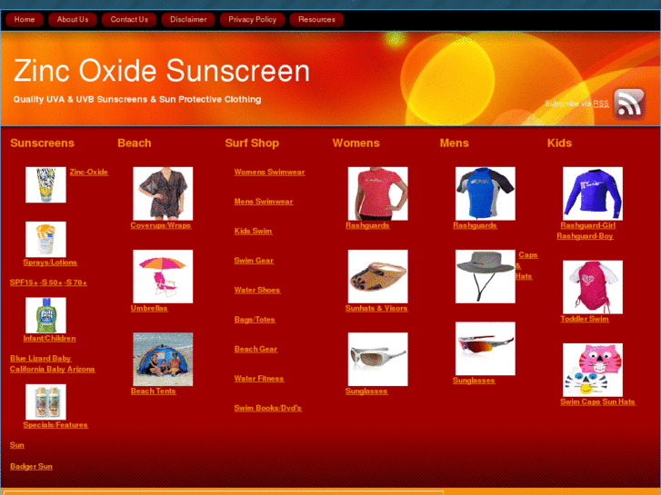 www.zincoxidesunscreen.net