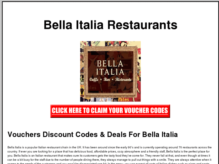 www.bellaitaliarestaurants.org.uk