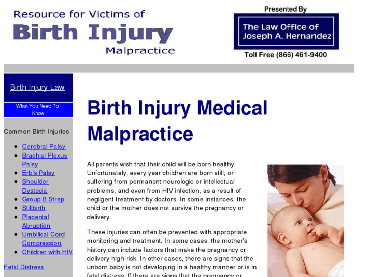 www.birth-injury-malpractice-law.com