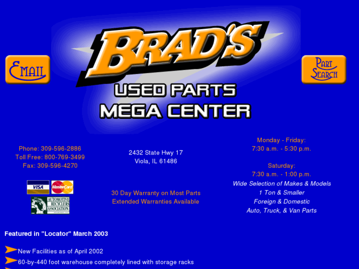 www.bradsmegacenter.com