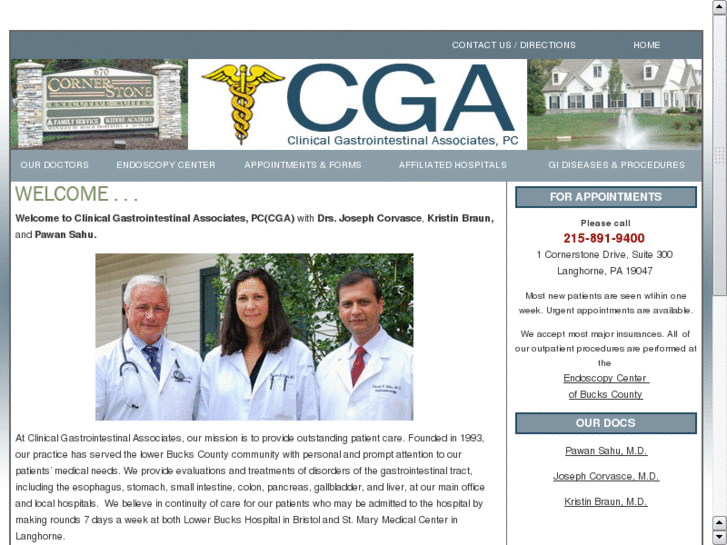 www.clinicalgastrointestinalassociates.com