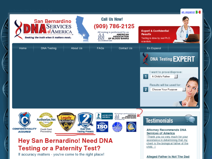 www.dnatestingsanbernardino.com