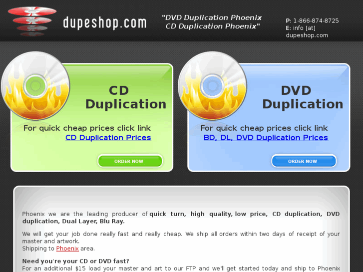 www.dvdduplicationphoenix.net