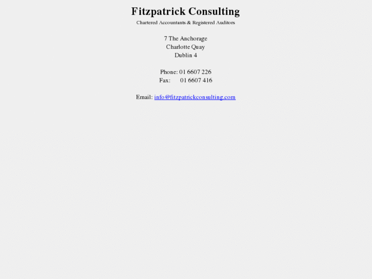 www.fitzpatrickconsulting.com