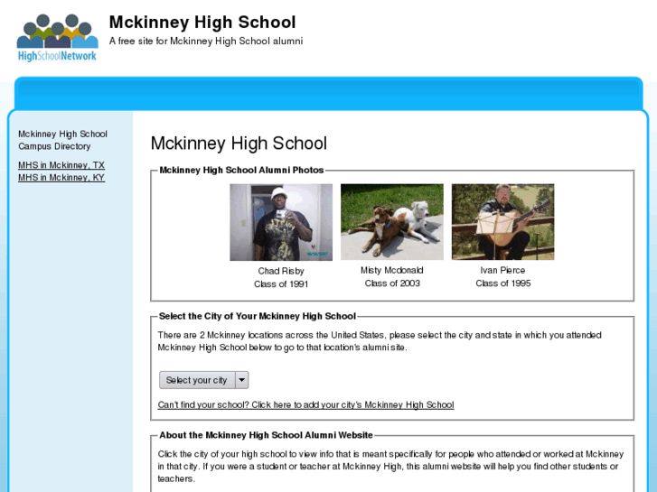 www.mckinneyhighschool.net