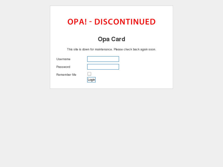 www.opacard.com