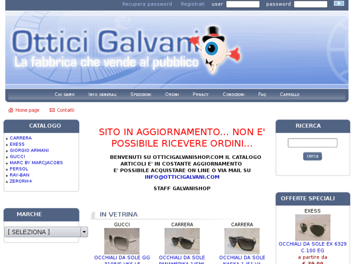 www.otticigalvanishop.com