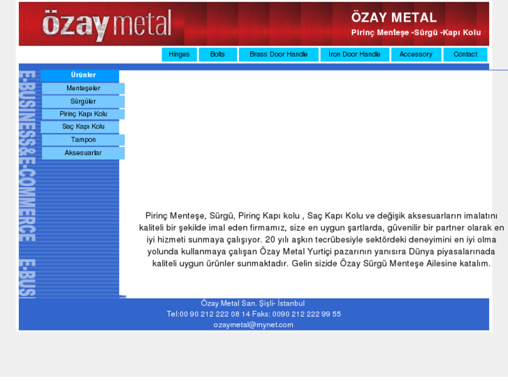 www.ozaymetal.com