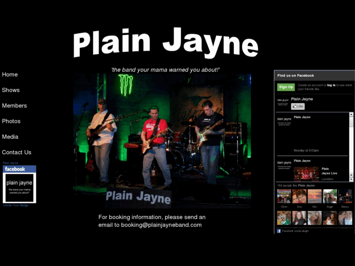 www.plainjayneband.com