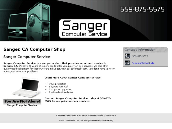 www.sangercomputerservice.com