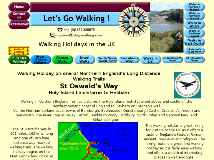 www.stoswaldswaywalkingholidays.com