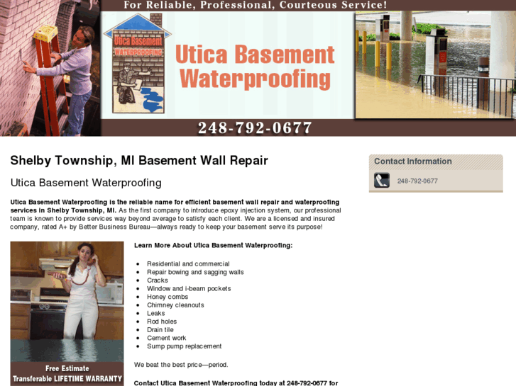 www.uticabasementwaterproof.com