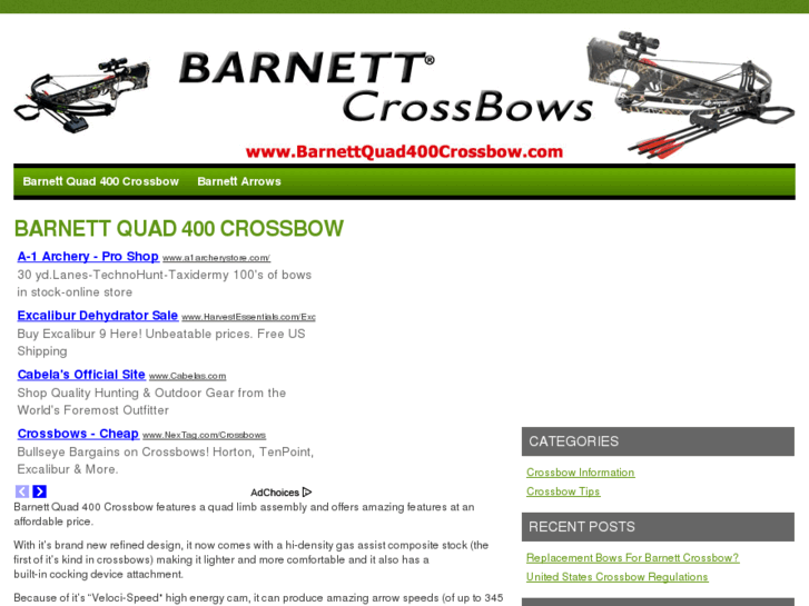 www.barnettquad400crossbow.com