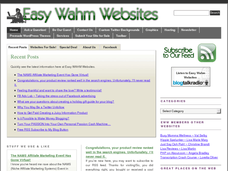 www.easywahmwebsites.com