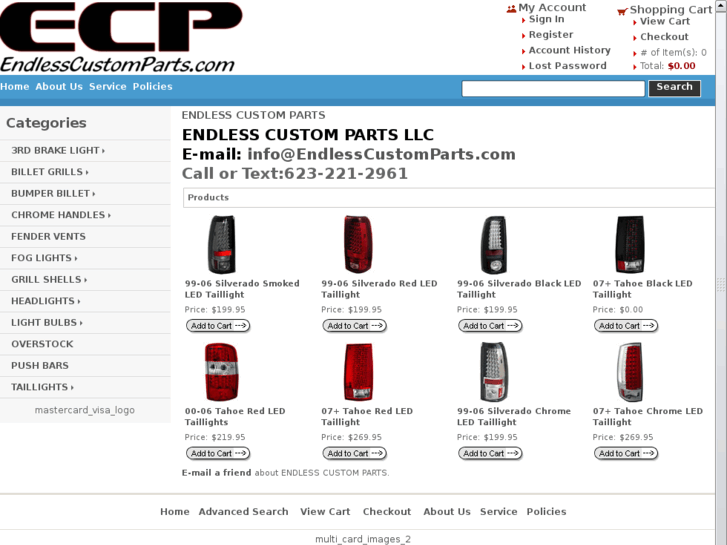 www.endlesscustomparts.com