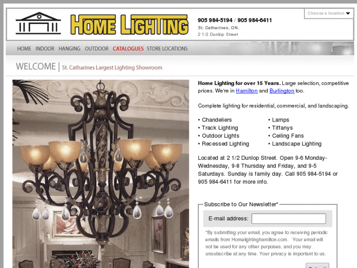 www.homelightingstcatharines.com