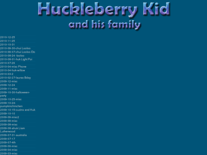 www.huckleberrykid.com