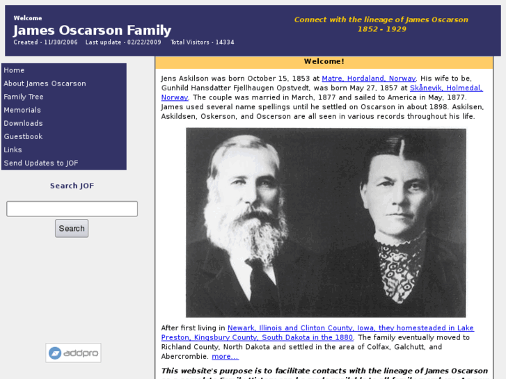 www.jamesoscarsonfamily.net