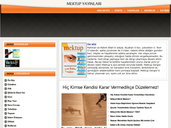 www.mektupdergisi.com