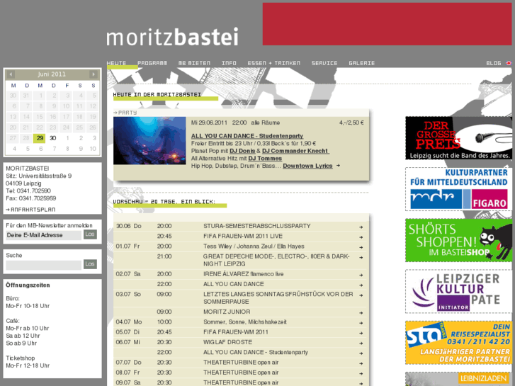 www.moritzbastei.de