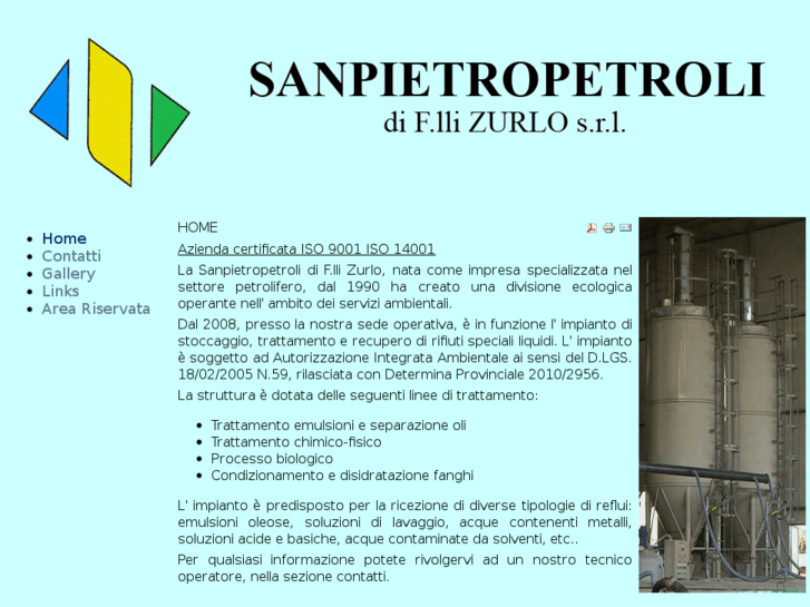 www.sanpietropetroli-trattamentoreflui.com