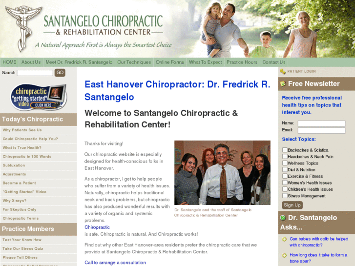 www.santangelochiroandrehab.com