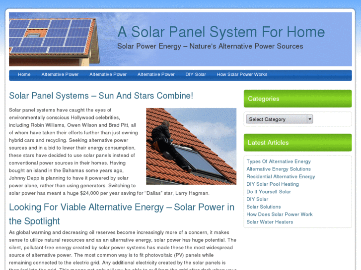 www.solarpanelsystemforhome.com