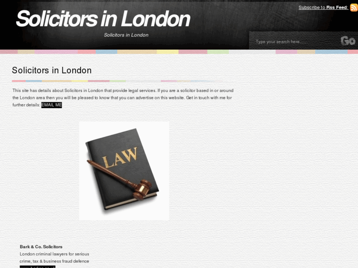 www.solicitorsinlondon.org