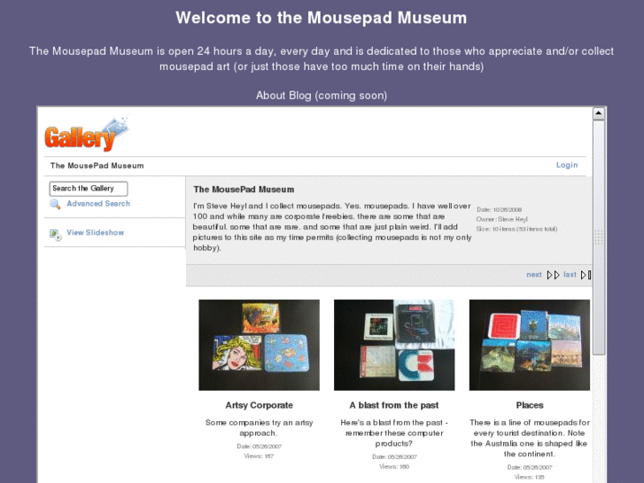 www.themousepadmuseum.com