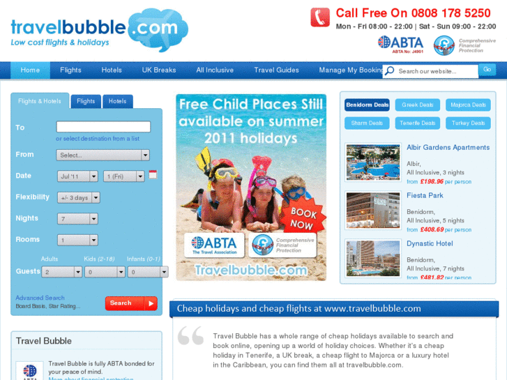 www.travelbubble.biz