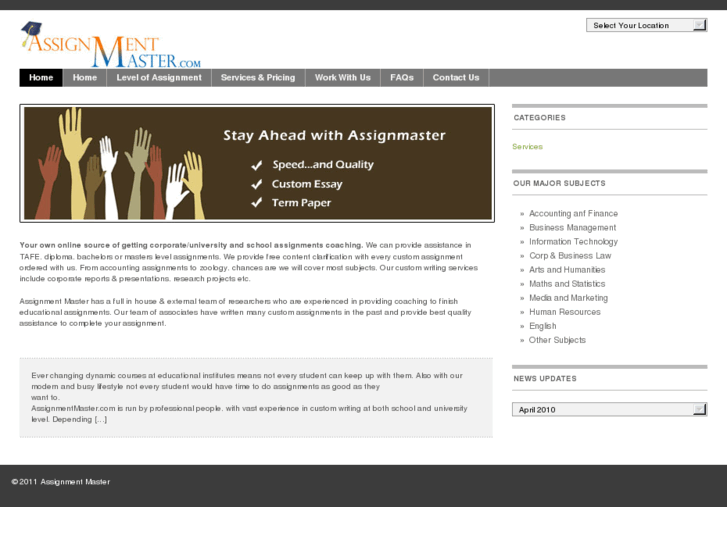 www.assignmentmaster.com