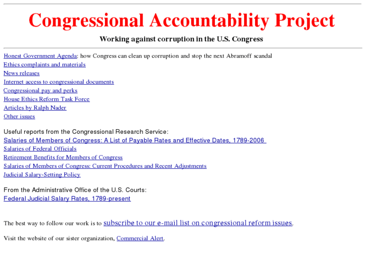 www.congressproject.com