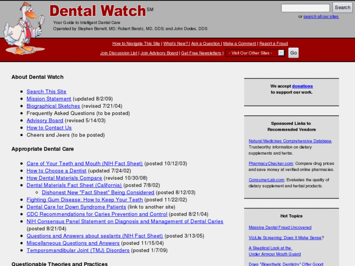 www.dentalwatch.org