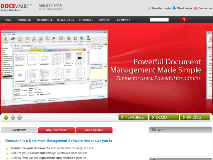 www.docsvault.com
